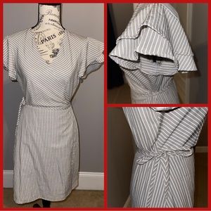 HARPER HERITAGE WRAP-DRESS B-216